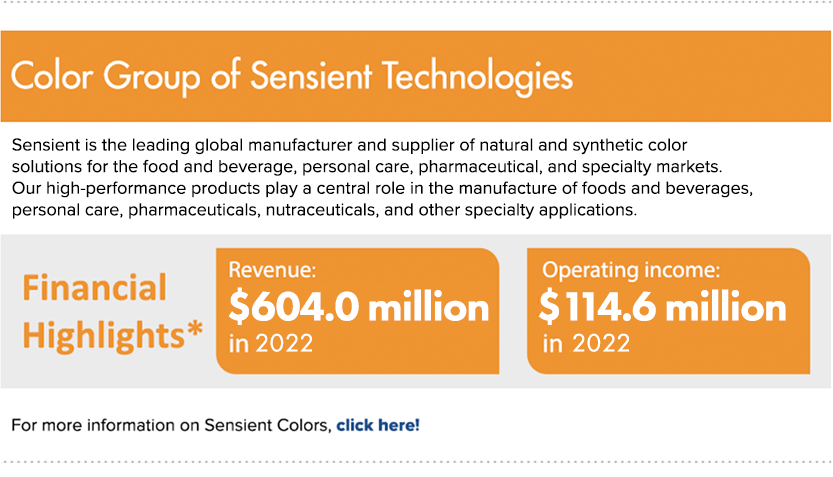 Colors Group of Sensient Technologiest