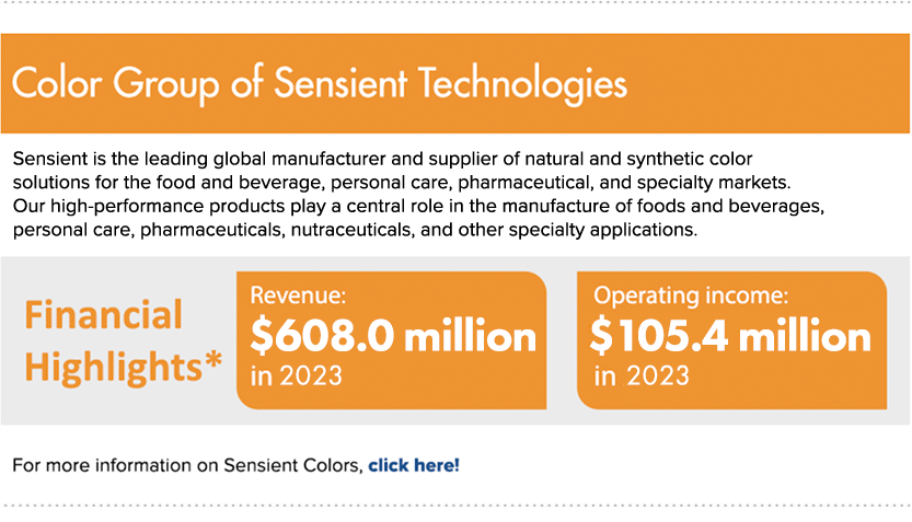 Colors Group of Sensient Technologiest